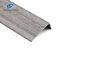 Aluminium Stright Angel Alloy Profiles Powder Coating Wall Trims Butir Kayu Tinggi 1cm