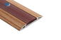 ODM Aluminium Anti Slip Stair Edge Nosing, Wood Grain Stair Nosing Untuk Karpet