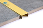 Saluran Profil Aluminium U Anodized 0.8-1.2mm Tebal 6063 Bahan Alu Warna Emas