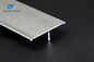 Profil Aluminium T Ekstrusi Panjang 2.5m Shiny Rose Gold Electrophoresis Brushed